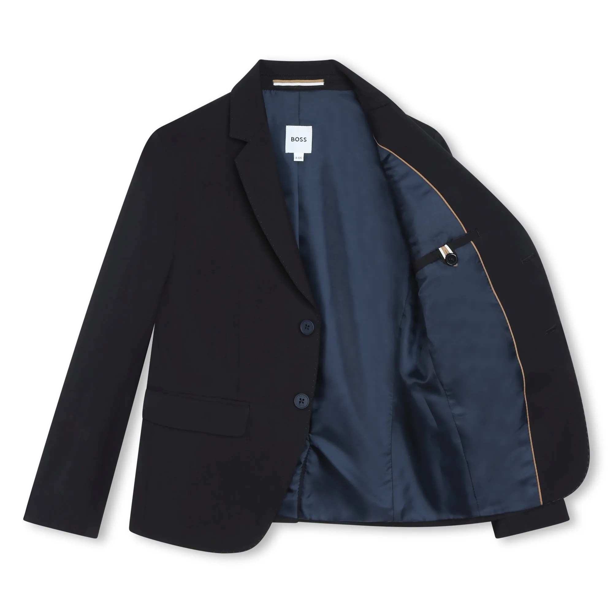 BOSS KIDSWEAR Navy Suit Jacket