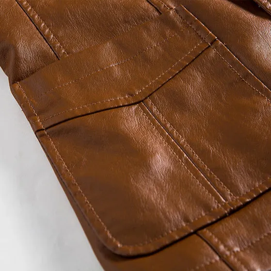 Daryl  Tailored Leather Jacket