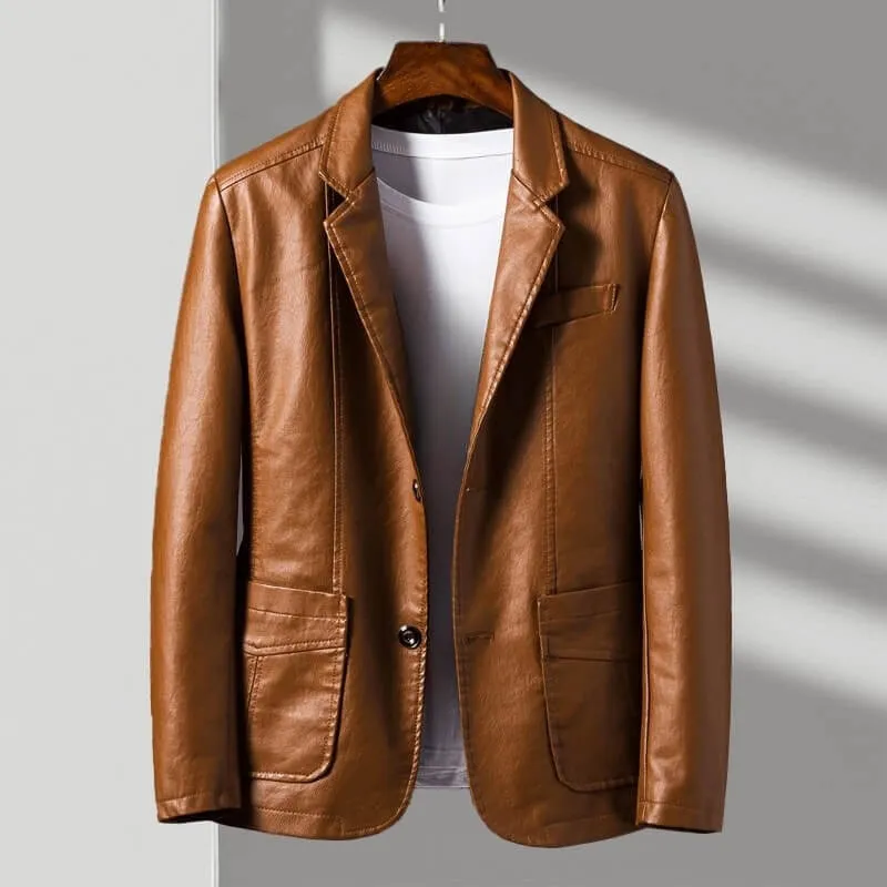 Daryl  Tailored Leather Jacket