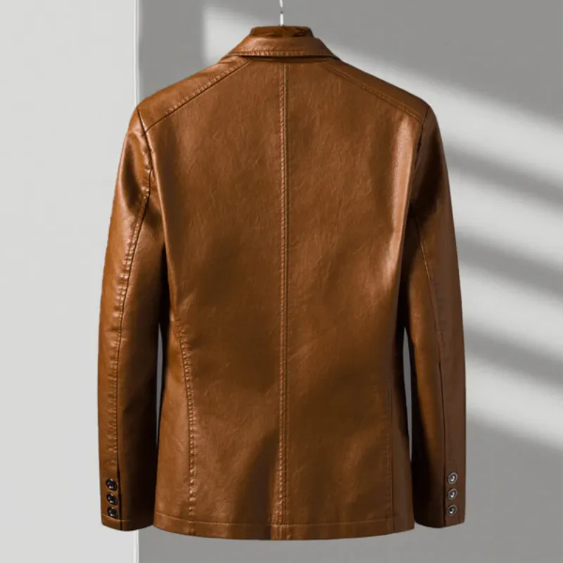 Daryl  Tailored Leather Jacket