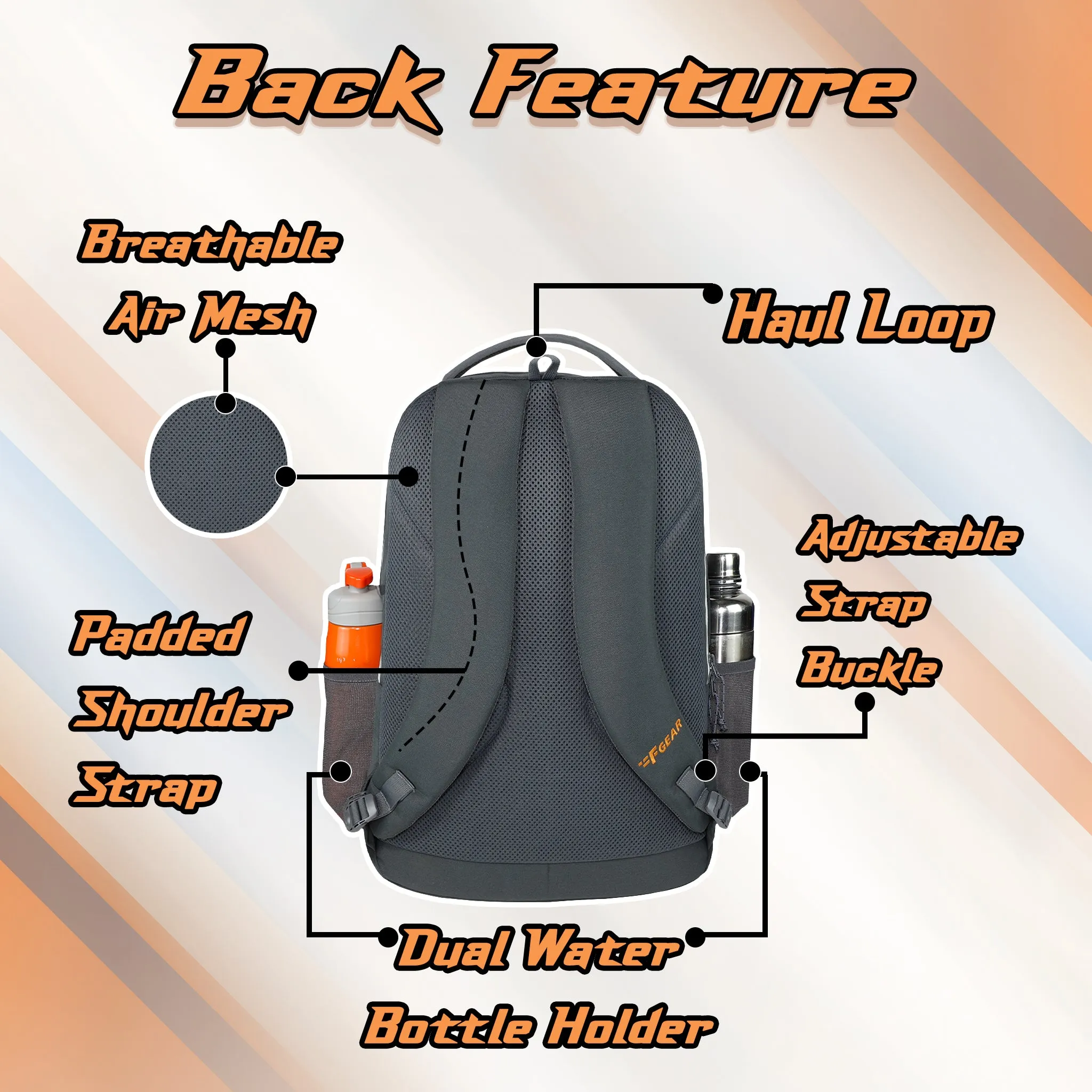 Dynamo 35L Cathy Grey Backpack