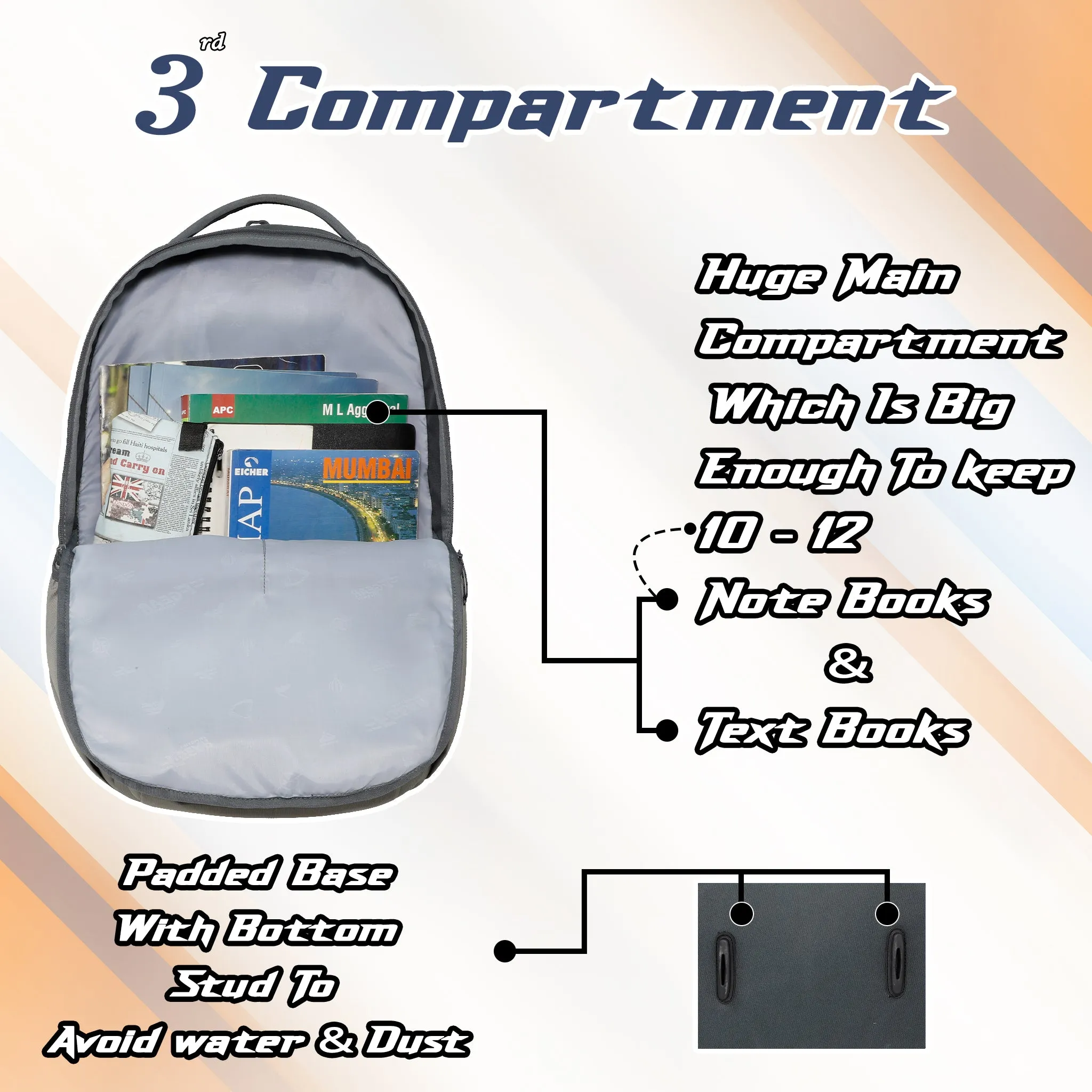 Dynamo 35L Dark Grey Light Grey Backpack