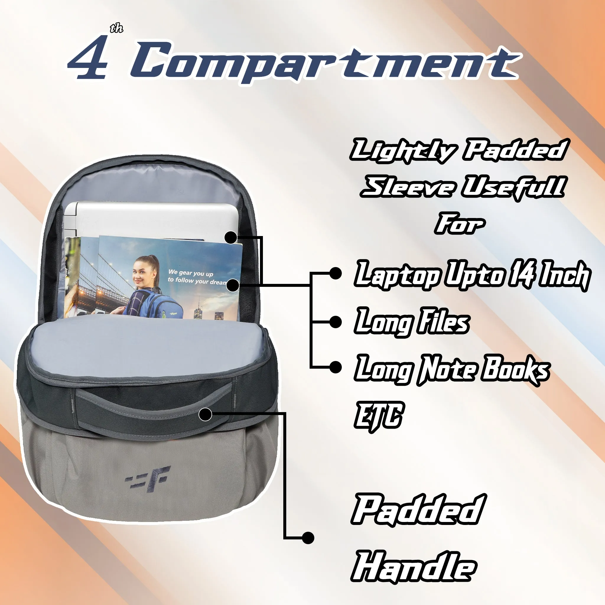 Dynamo 35L Dark Grey Light Grey Backpack