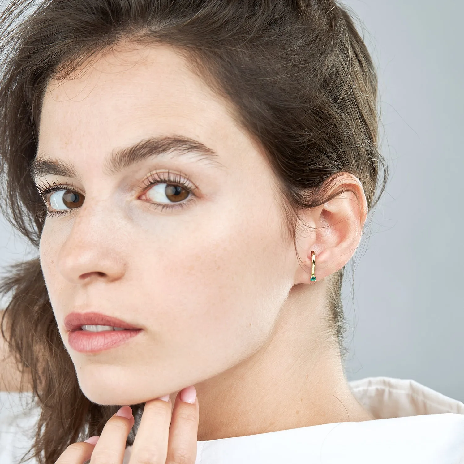 Earring 14 - Emerald