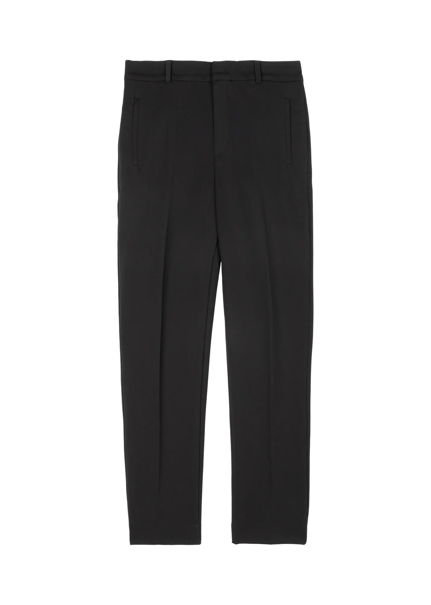 Fitted tailored twill