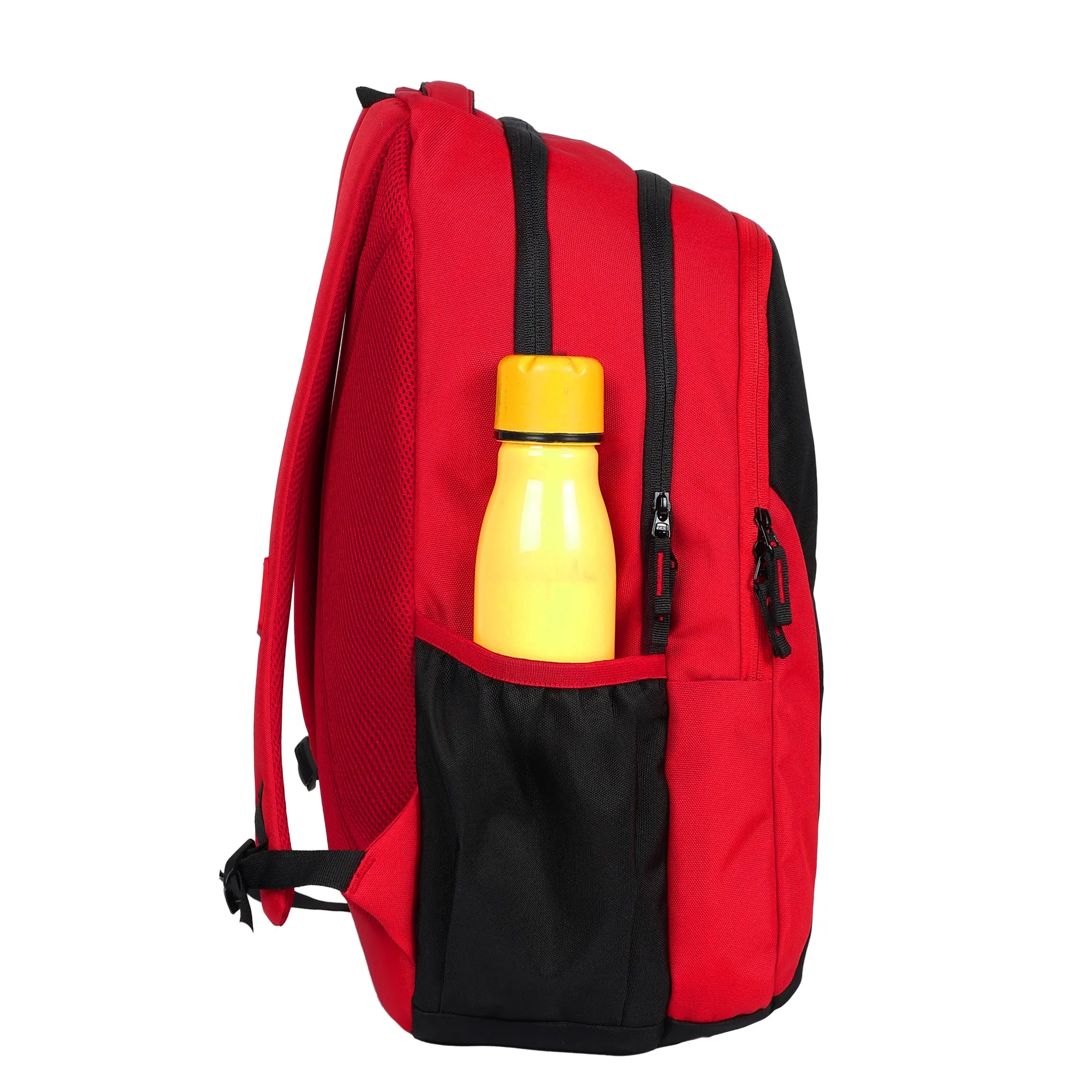 J7707 Diamond Black Red 36L Backpack