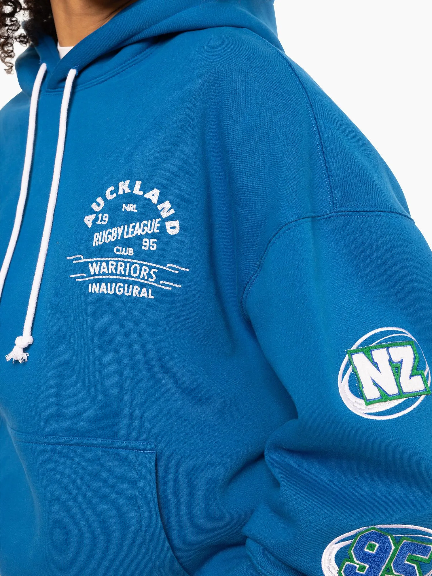 NZ Warriors Inaugural Hoodie | Blue