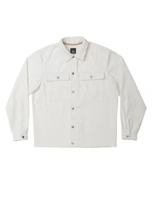 Off White Cord Over Shirt