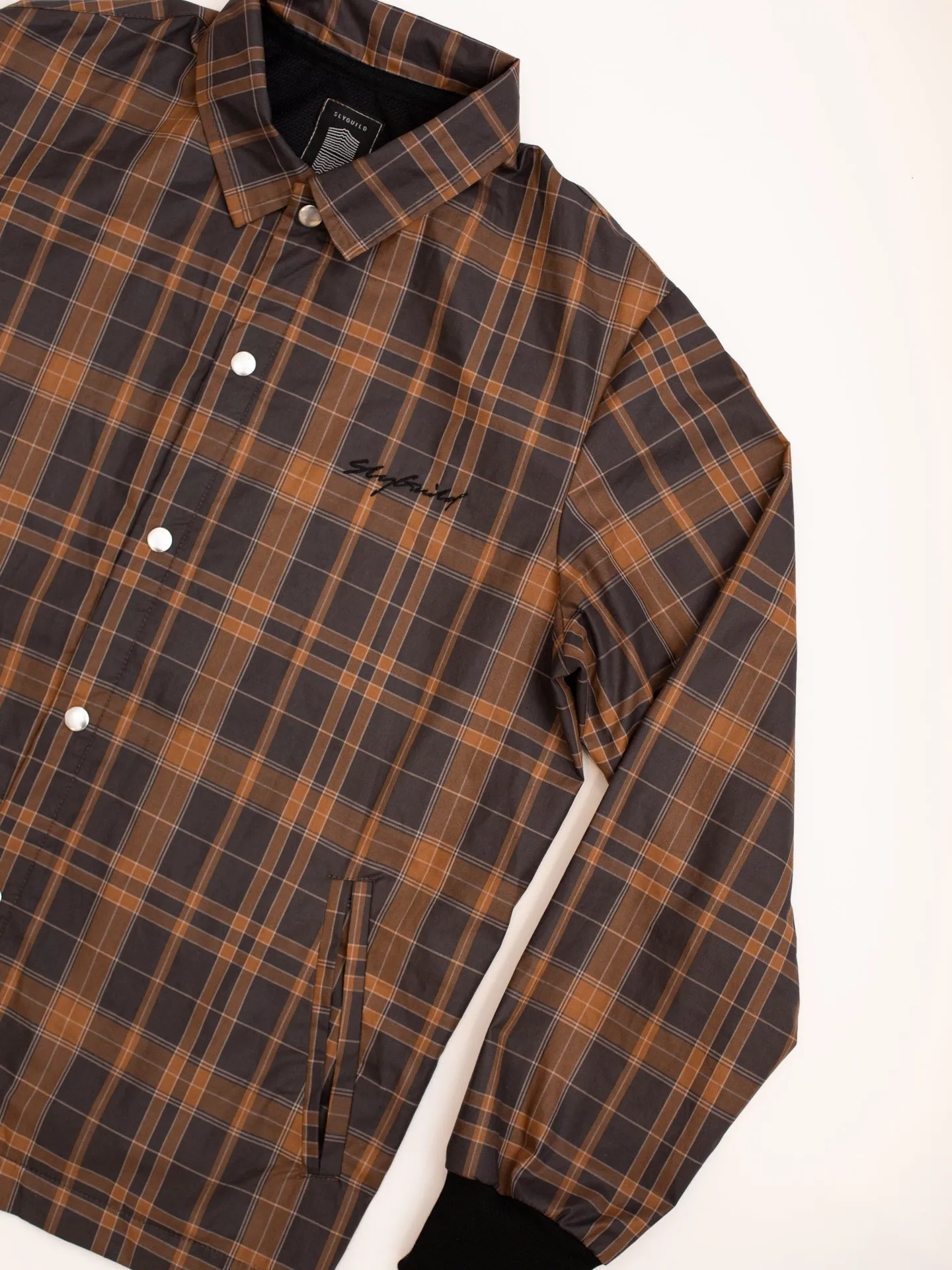 Plaid Checker Coach