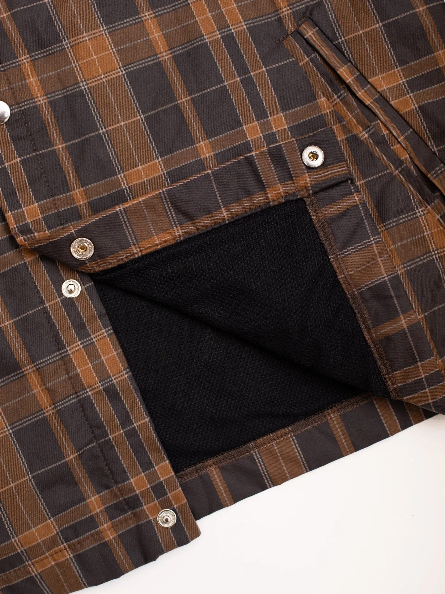 Plaid Checker Coach