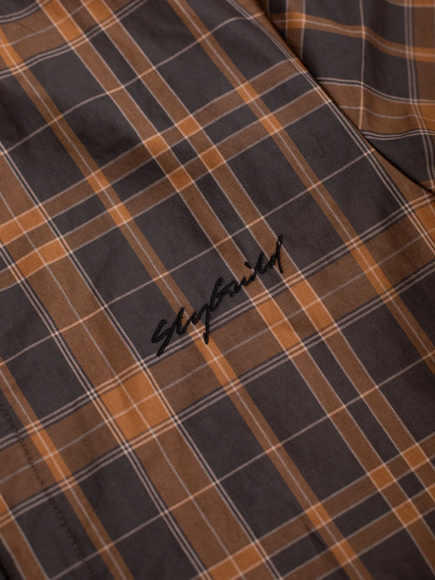 Plaid Checker Coach