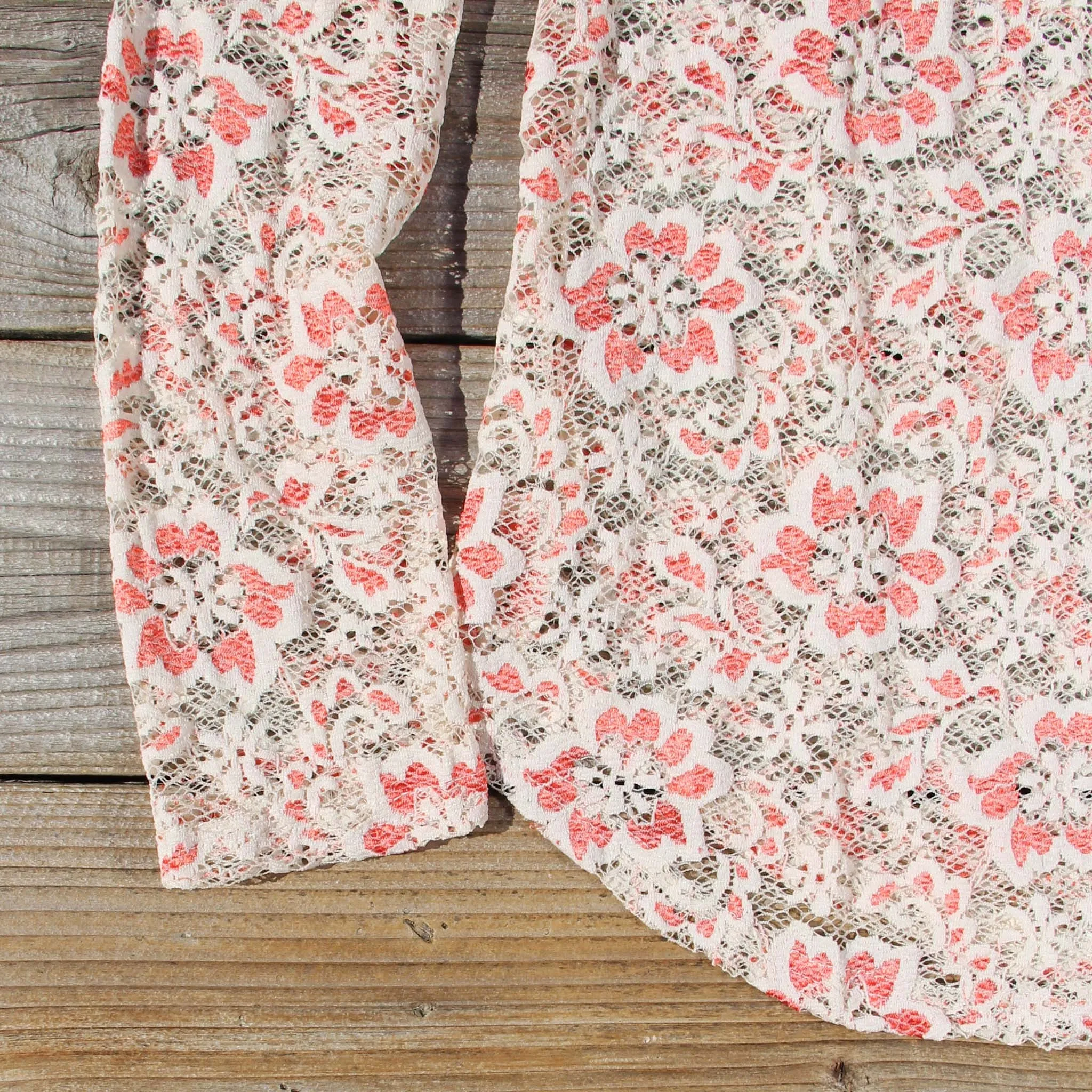 Rusted Lace Top