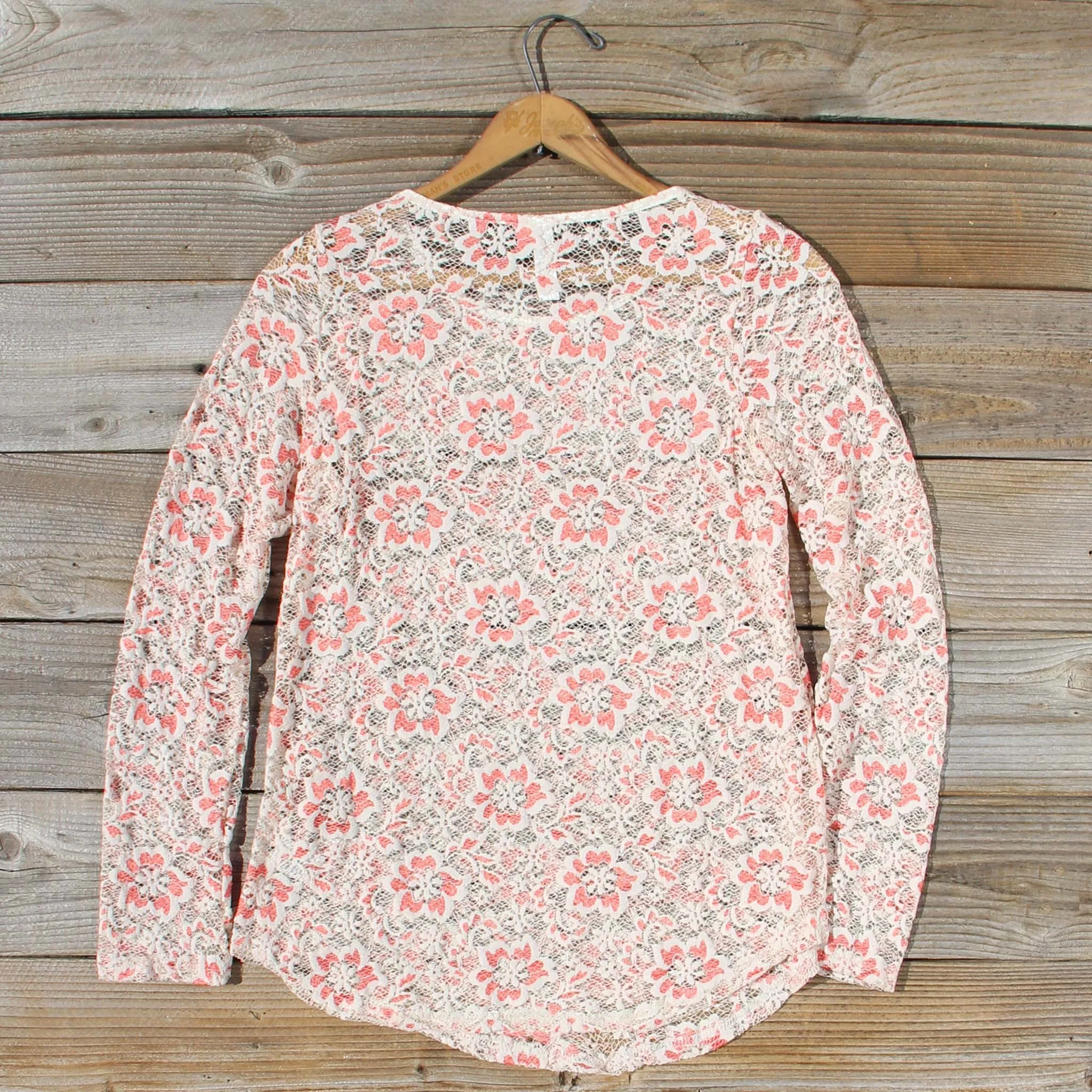 Rusted Lace Top