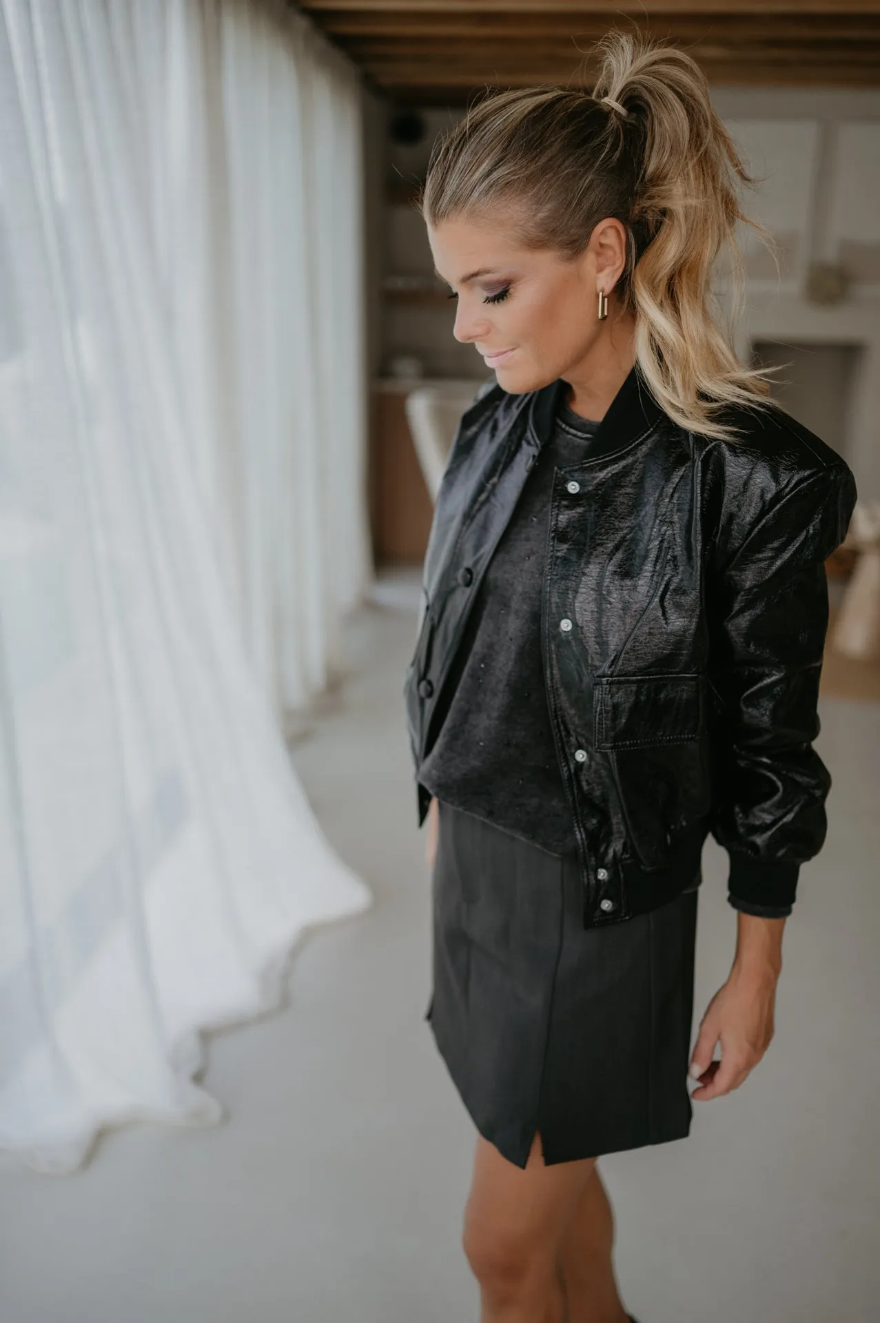 Spazio jacket I Black