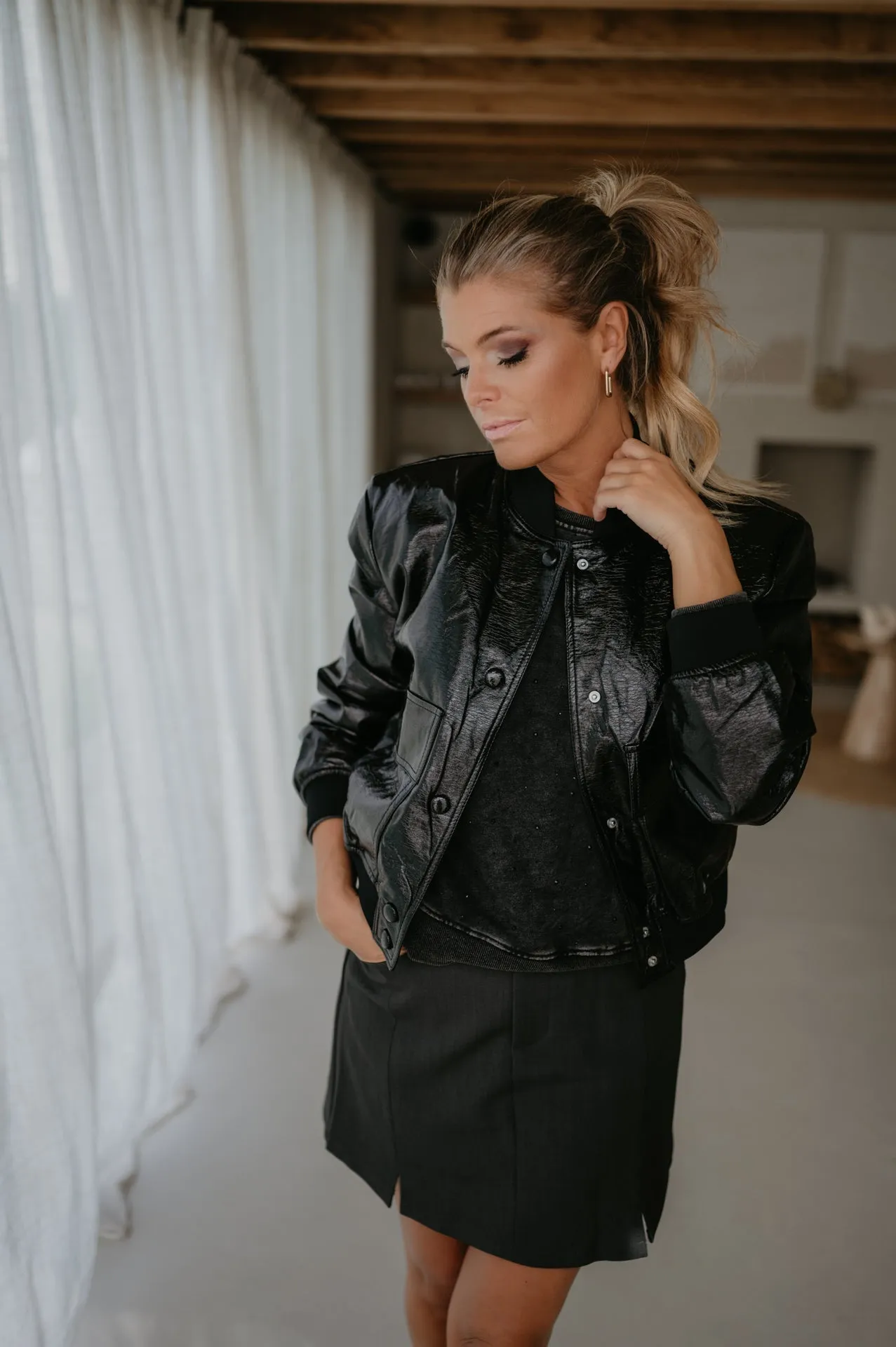 Spazio jacket I Black