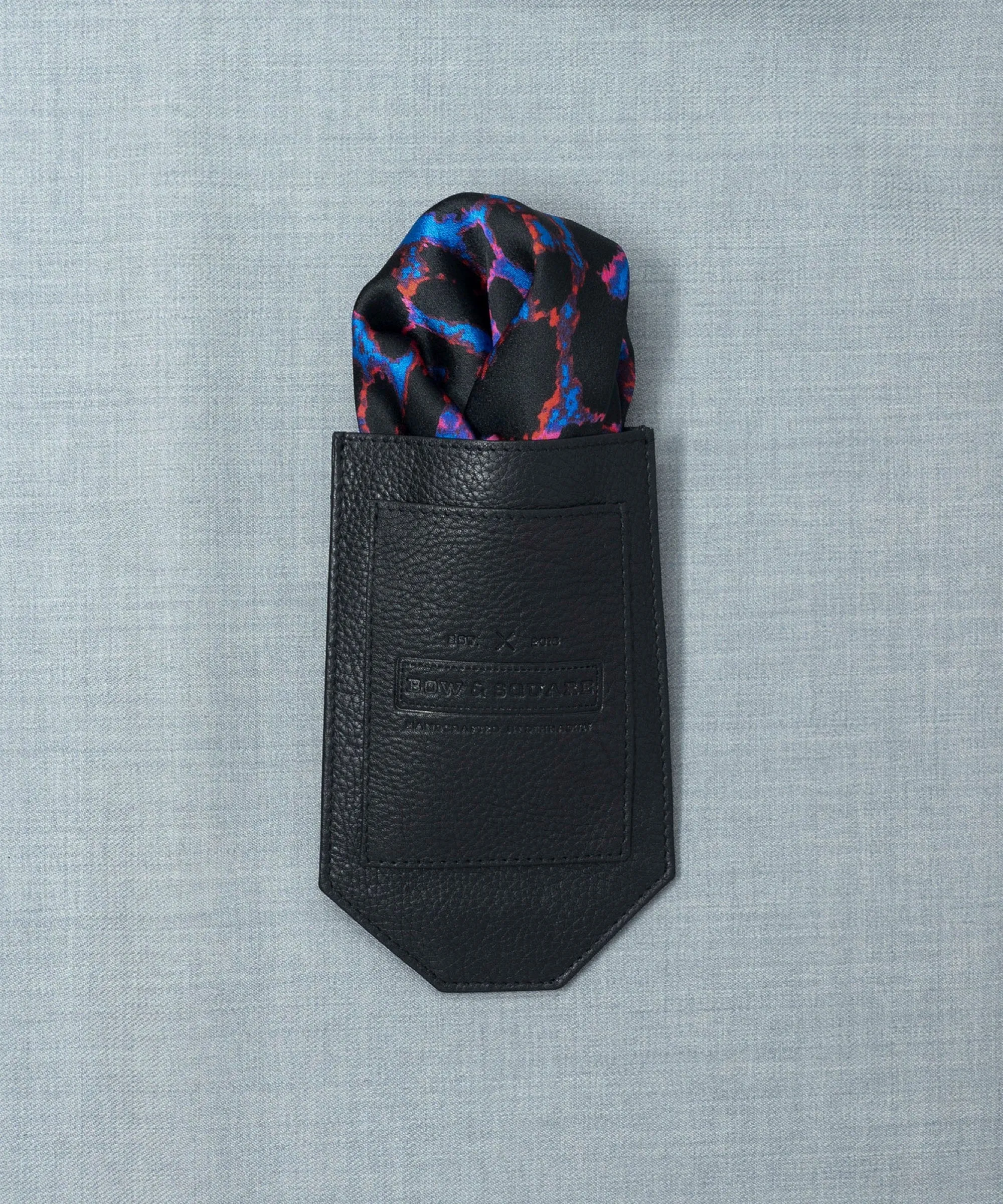 Sun & Sand Blue Pocket Square