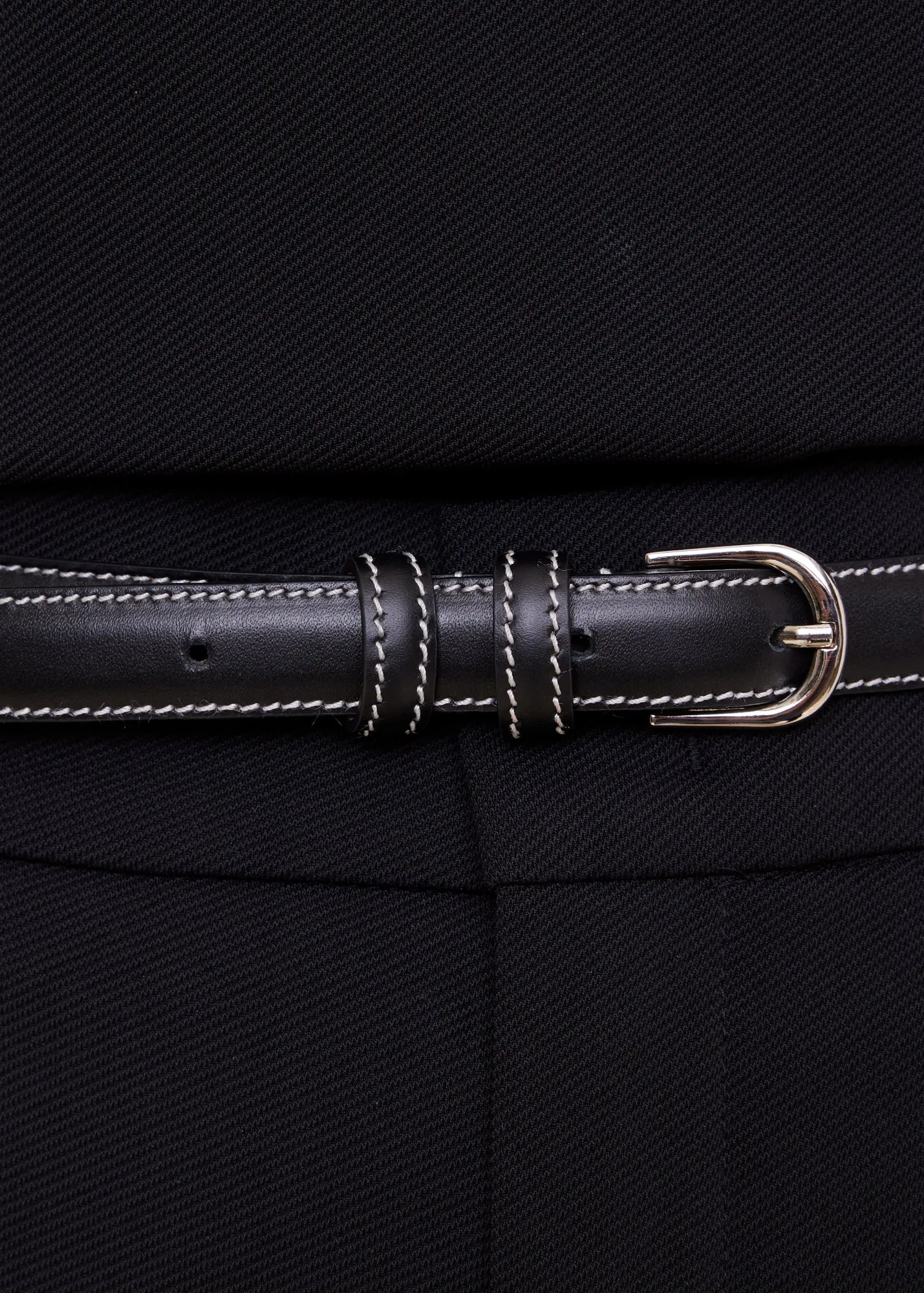 Tailored twill broek