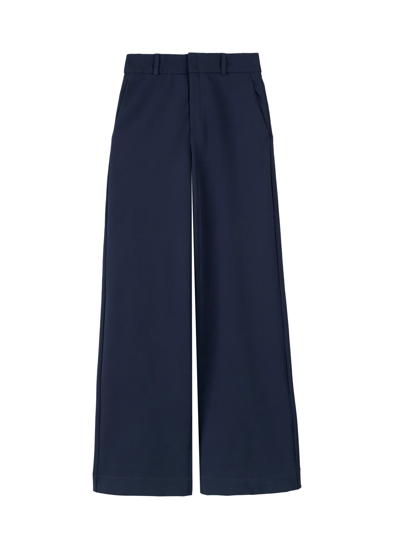 Tailored twill broek