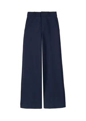 Tailored twill broek