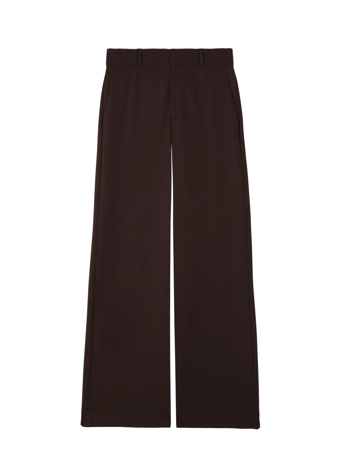 Tailored twill broek