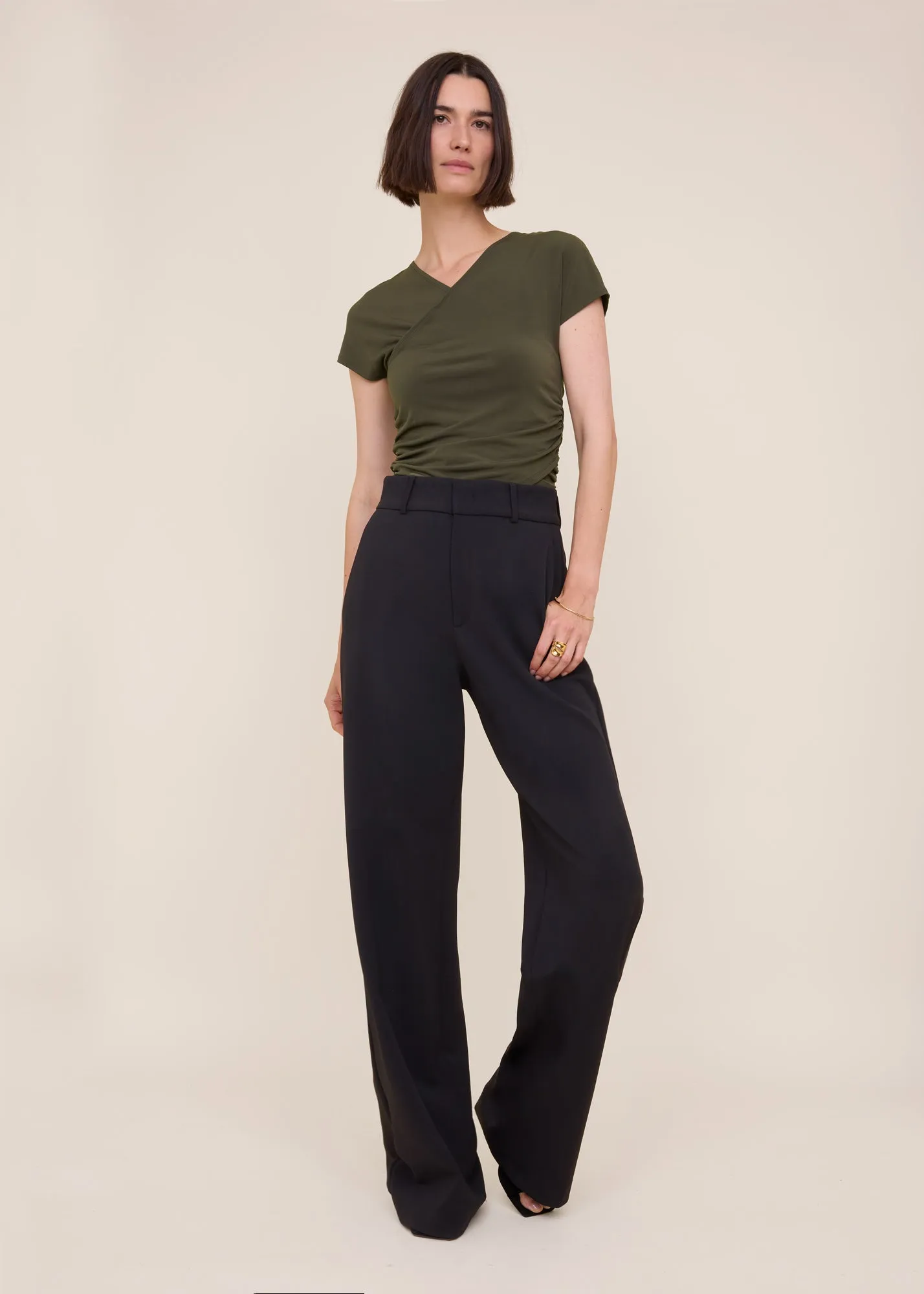 Tailored twill tall