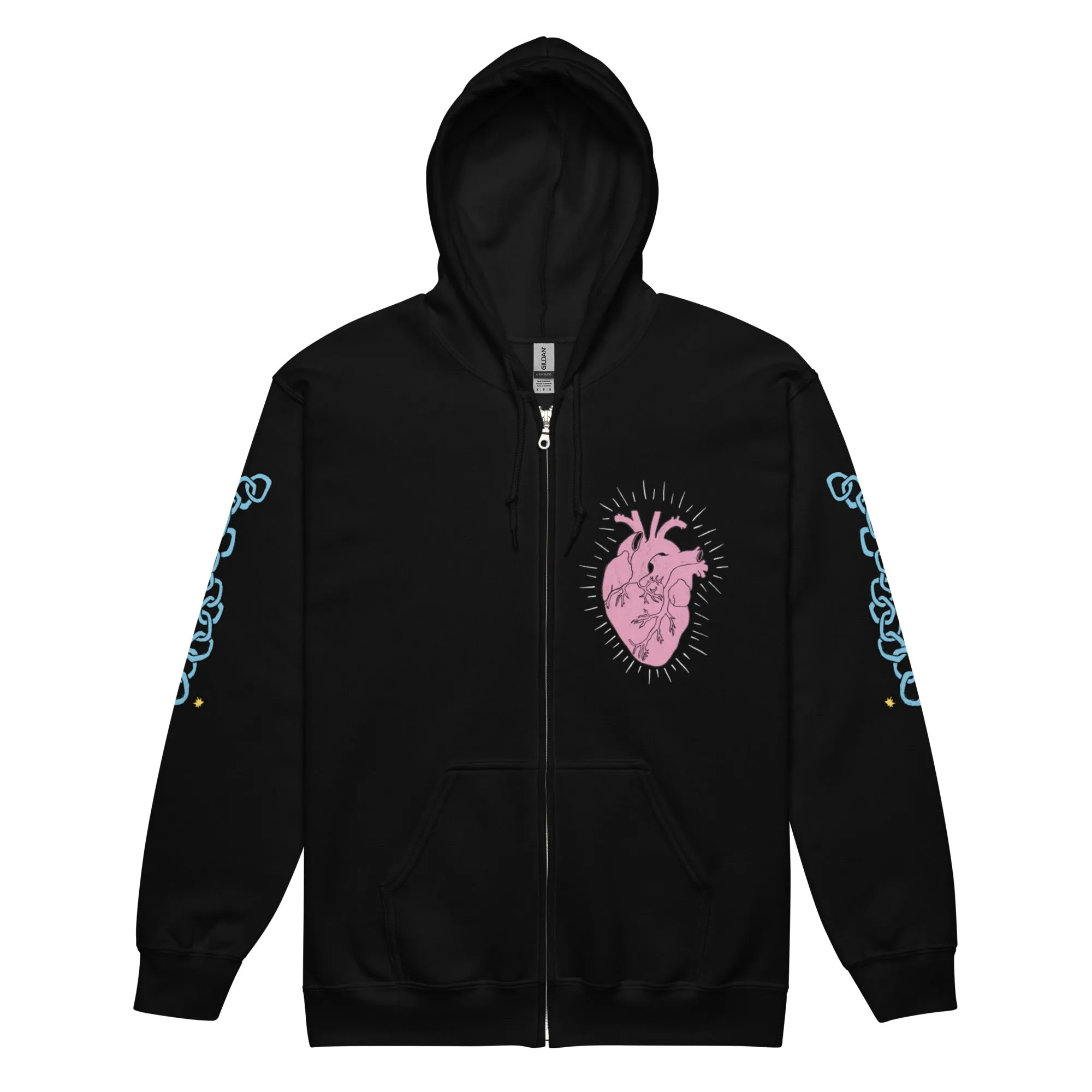 UB x SOFTPRINTS Zip Hoodie