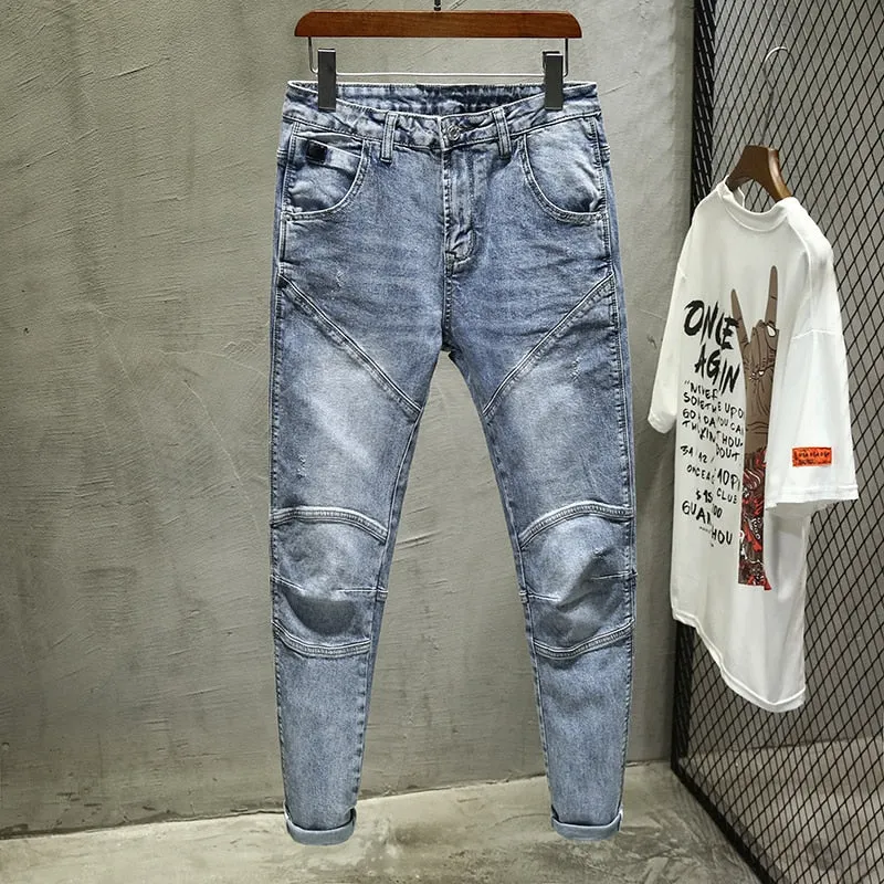 West Louis Trousers Fashion Letters Desinger Jeans